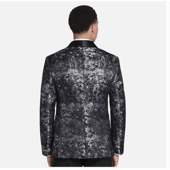 Egara Slim Fit Camo Dinner Jacket - Picture 2 of 3